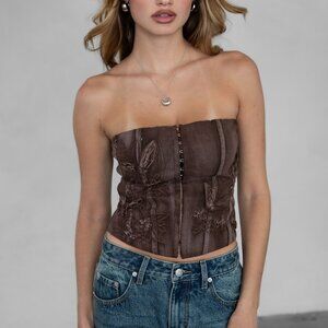 Cowboy corset top